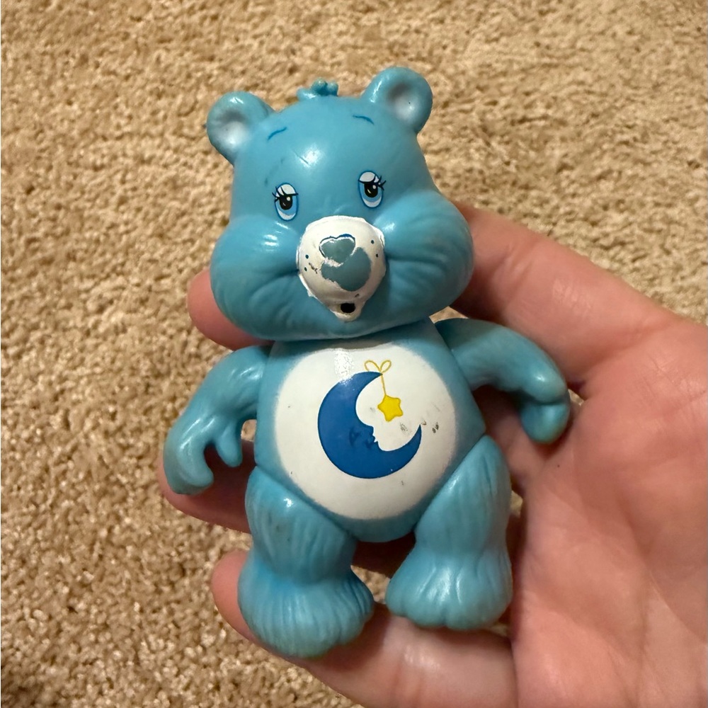 Vintage 1980’s Care Bear Figurine - Bedtime Bear